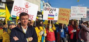 manfestazione coldiretti guerra ucraina