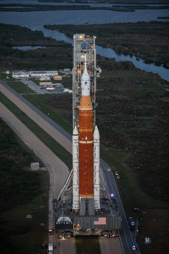 missione artemis rollout