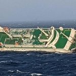 Fortissimi venti nel Golfo Persico: onde altre 6 metri, nave cargo affonda al largo dell’Iran | FOTO