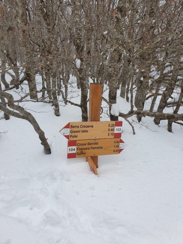 neve aspromonte 13 marzo 2022
