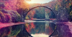 ponte del diavolo Rakotzbrücke