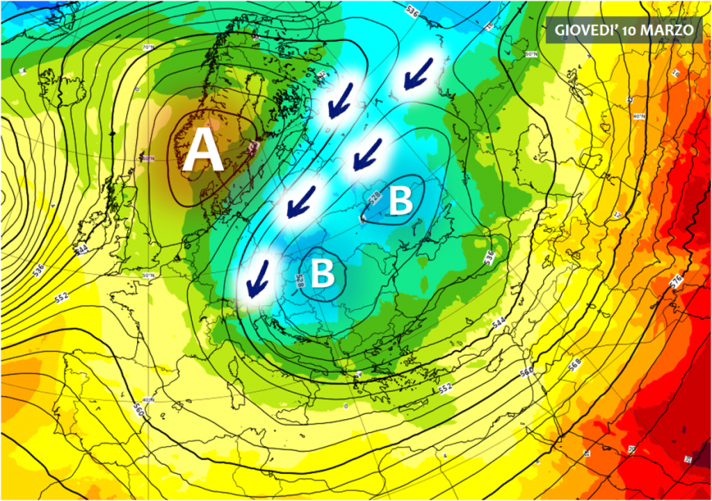 previsioni meteo gelo marzo 2022