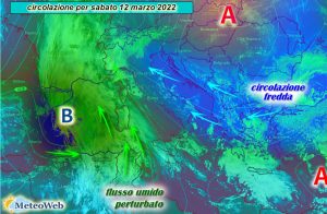 previsioni meteo per il fine settimana