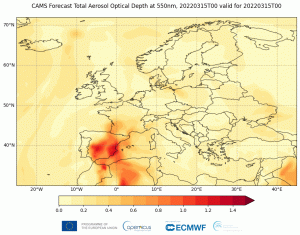 sabbia sahara copernicus