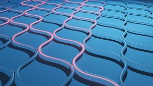 schema di un quasi-cristallo artificiale con luce laser