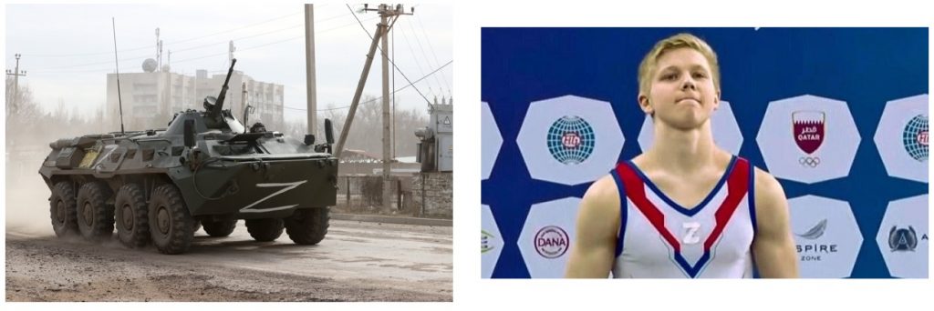 simbolo zeta russia