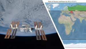 stazione spaziale mappa russia