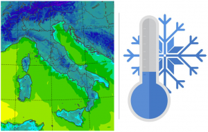 temperature minime italia oggi