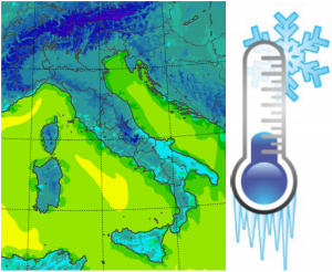 temperature minime italia oggi