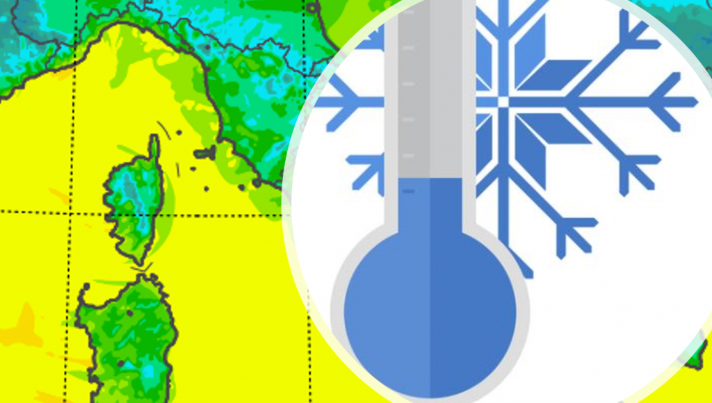 temperature minime italia oggi