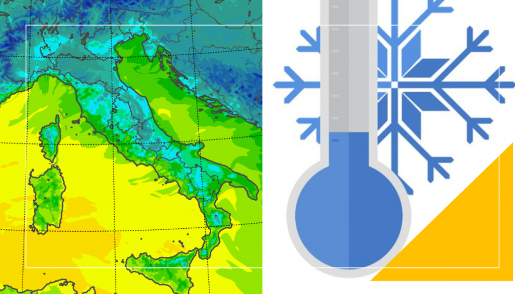 temperature minime oggi