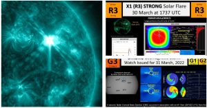 tempesta geomagnetica radiazioni