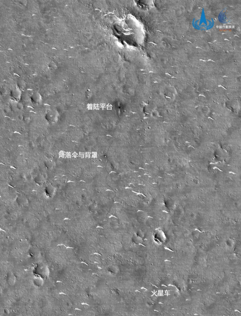 tempeste polvere marte missione cina