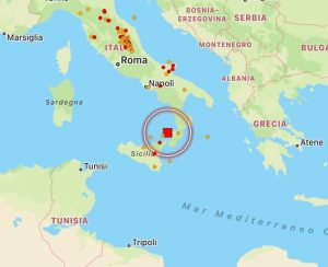 terremoto calabria mar tirreno