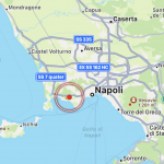 Terremoto in Campania: forte scossa ai Campi Flegrei, paura a Pozzuoli e Napoli | DATI e MAPPE