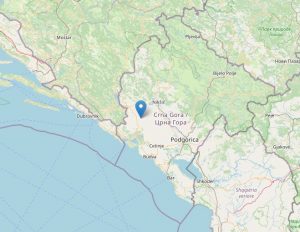terremoto montenegro