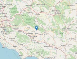 terremoto oggi frosinone