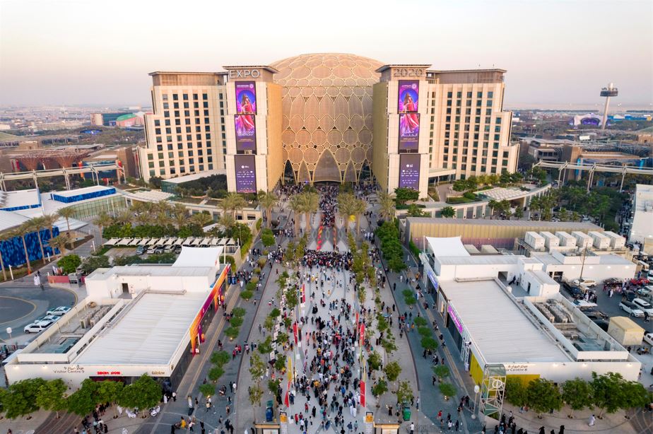 Al Wasl tramonto Expo 2020 Dubai