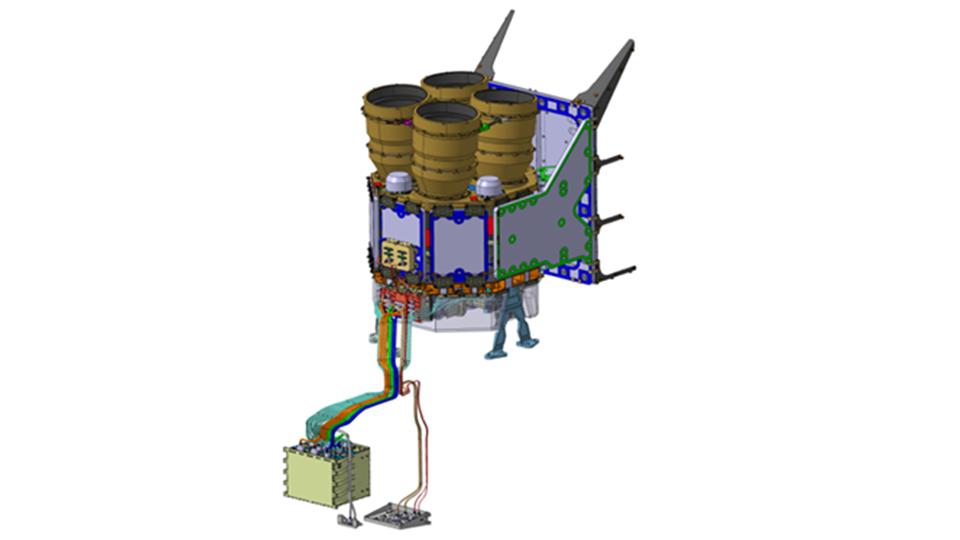 Grafica 3D del Lightning Imager