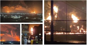 Russia incendio deposito carburante a Bryansk