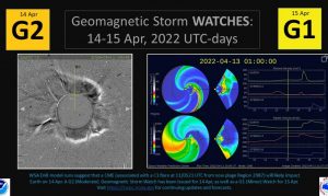 allerta tempeste geomagnetiche 14 15 aprile