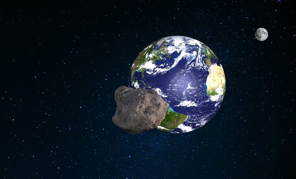 asteroide terra luna