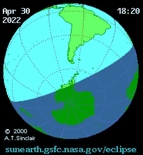 eclissi 30 aprile