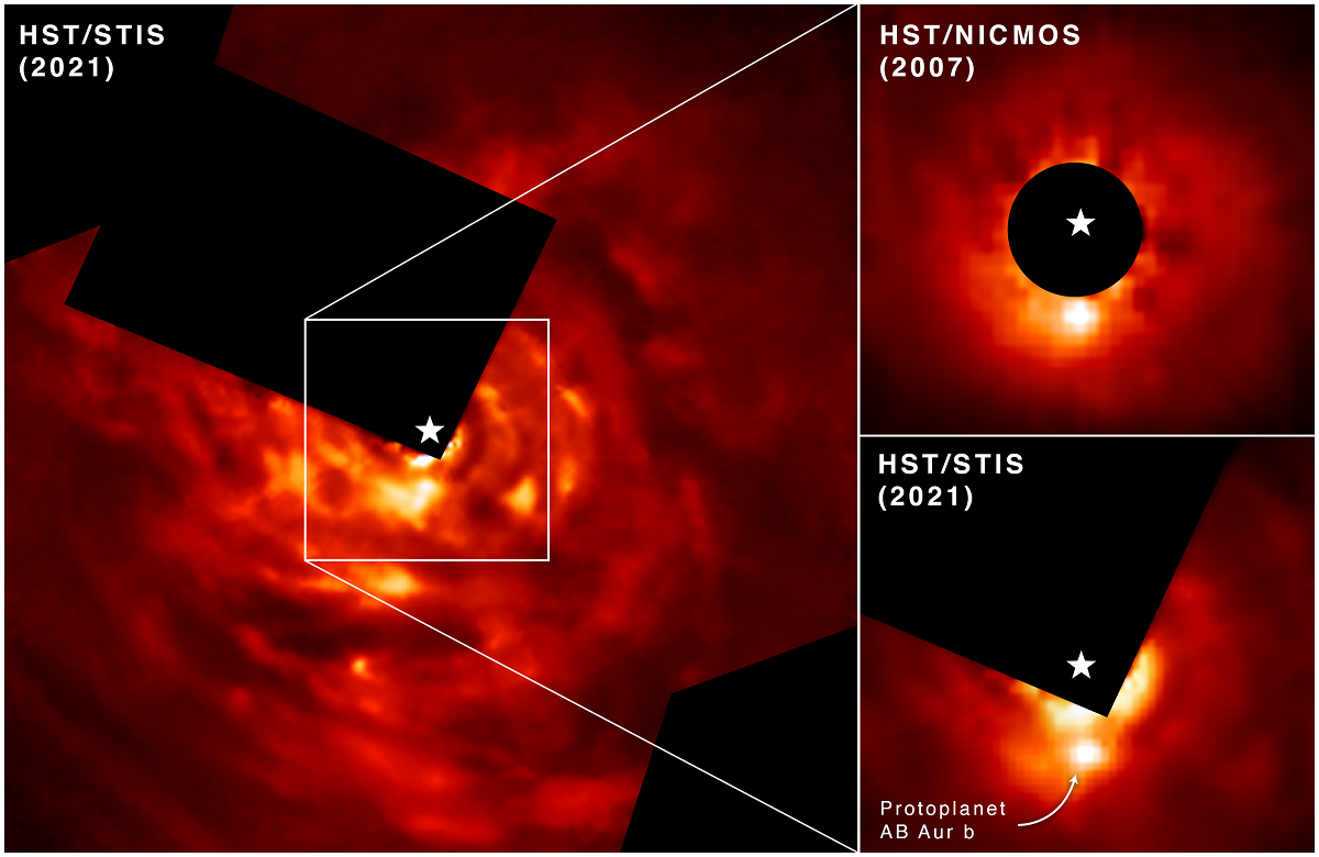 AB Aurigae b