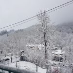Maltempo Toscana: neve fino a bassa quota sull’arco appenninico, graupel in pianura | FOTO