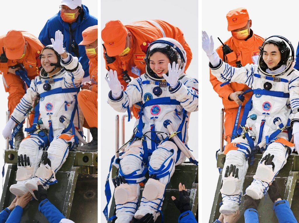 rientro astronauti cina