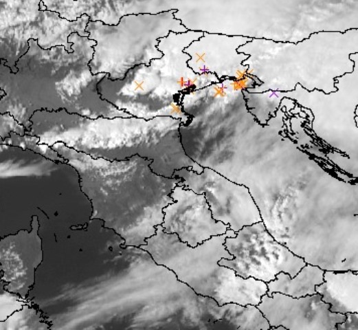 satellite meteo italia 9 aprile 2022