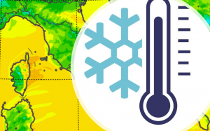 temperature minime italia oggi