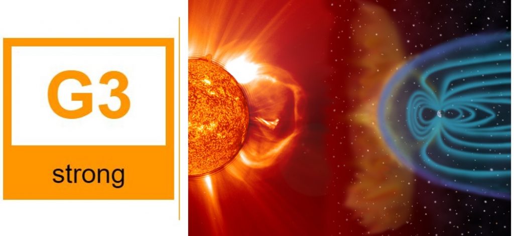 tempesta geomagnetica 10 aprile
