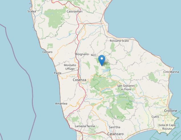 terremoto acri cosenza