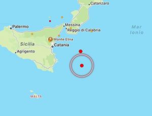 terremoto mar jonio