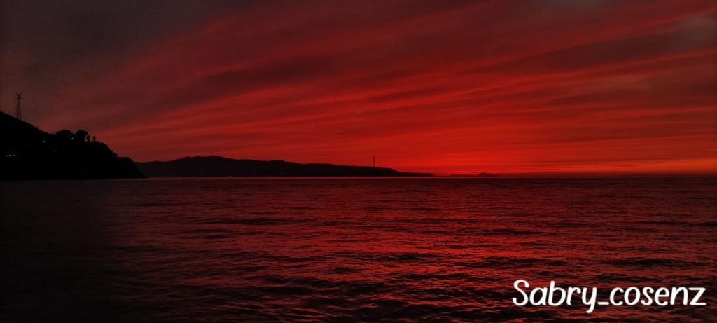 tramonto reggio calabria