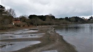 Lago di Bracciano siccità