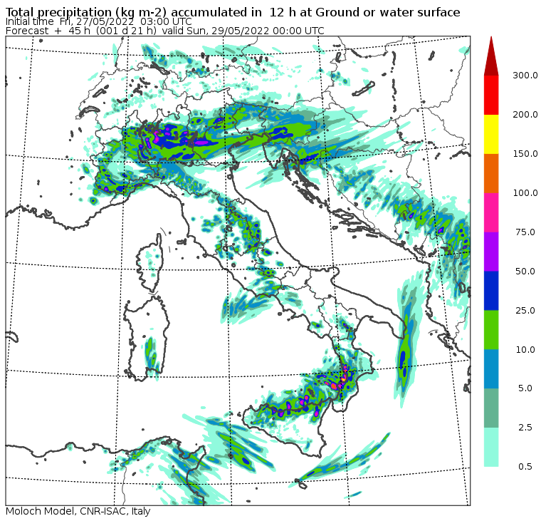 allerta meteo temporali sabato 28 maggio