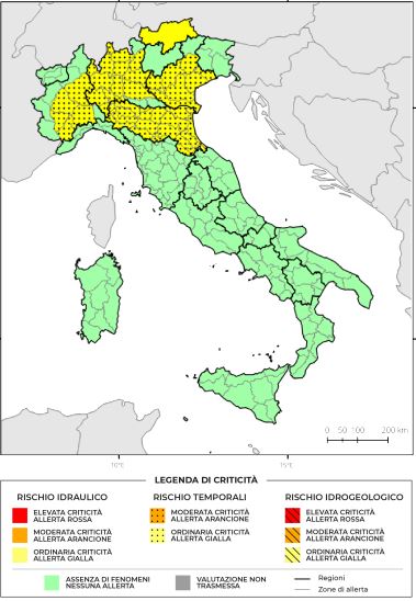 allerta protezione civile 25 maggio