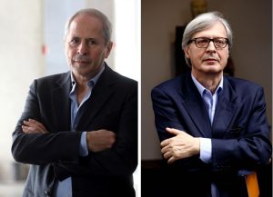 andrea crisanti e vittorio sgarbi