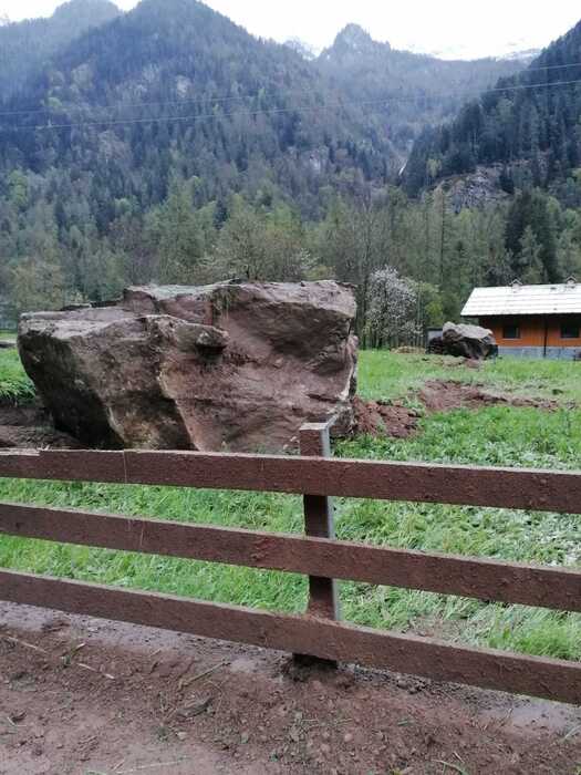 frana Gaby Valle d'Aosta