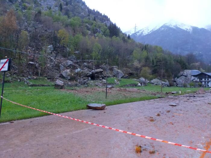 frana Gaby Valle d'Aosta