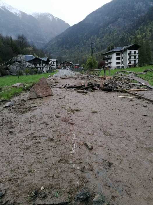 frana Gaby Valle d'Aosta
