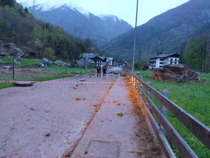 frana Gaby Valle d'Aosta