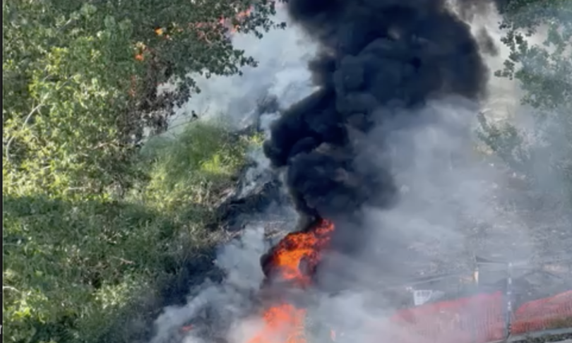 incendio roma