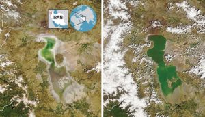 lago urmia 2014 e 2019