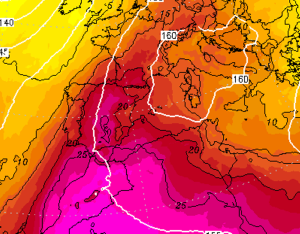 meteo temperature giovedì 19 maggio 2022