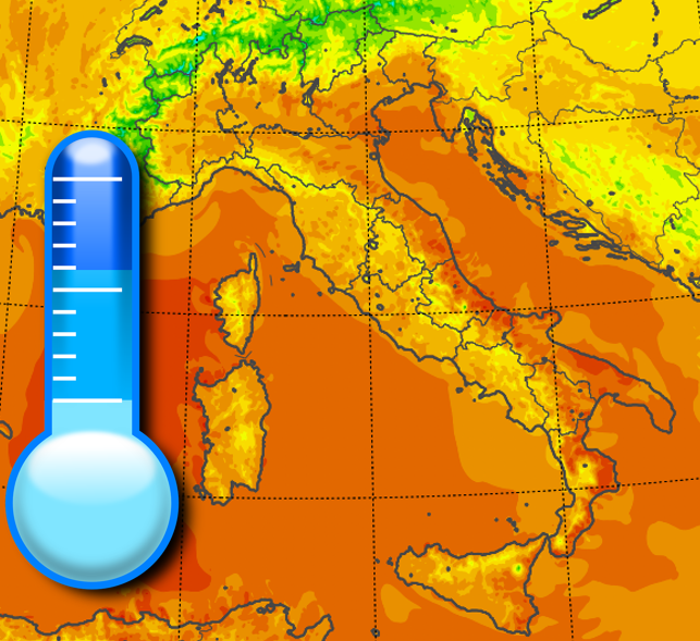 temperature minime italia oggi