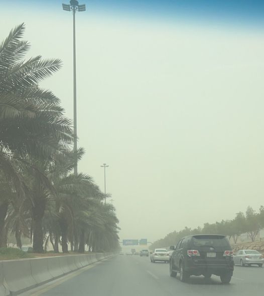 tempesta di sabbia arabia saudita