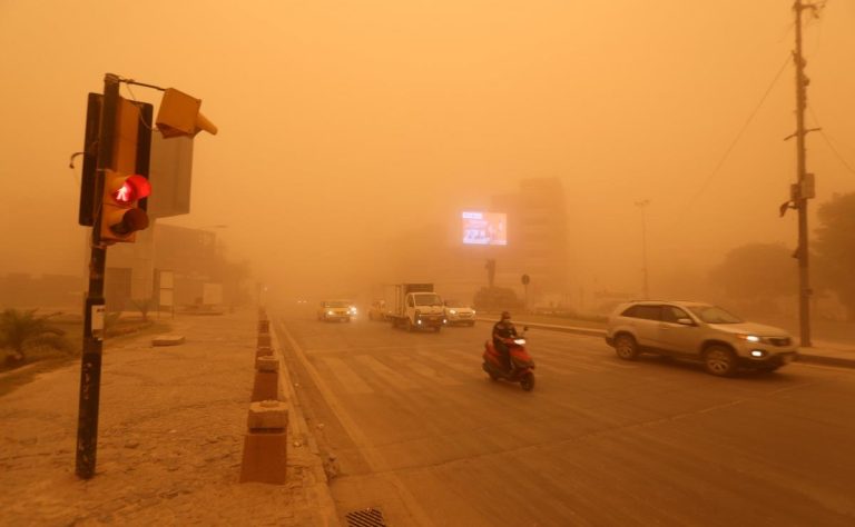 tempesta sabbia iraq baghdad